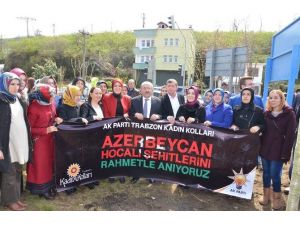 Trabzon’da Hocalı Katliamı Ve Şehitler Anısına Hatıra Ormanı Oluşturuldu