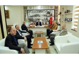 Samsunspor’dan Başkan Tok’a Teşekkür Ziyareti