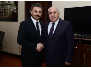 Yeşilli Belediye Başkanı Demir’den Başkan Külcü’ye Ziyaret