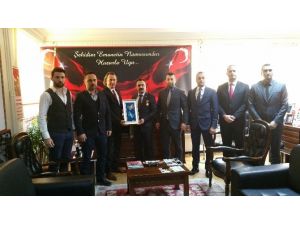 Geskon’dan Türkiye Gaziler Vakfı’na Ziyaret