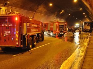 Bolu Dağı Tüneli'nde İstanbul yönü ulaşıma açıldı