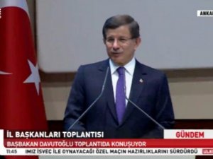 Başbakan Davutoğlu: Şah çektik, mat oldular