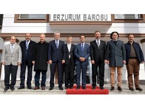 Yargıdan Erzurum Barosuna Ziyaret