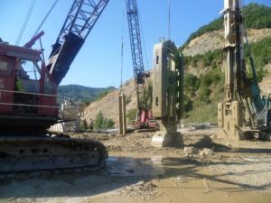 Kirazlıköprü Barajında Gövde İnşaatı Başladı