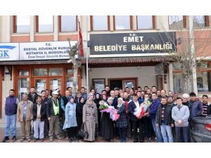 Belediye Başkanı Mustafa Koca Taşeron İşçilerle Bir Araya Geldi
