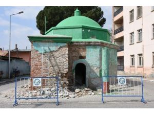 Nazilli Belediyesi, Yeşil Türbe’yi Restore Ediyor