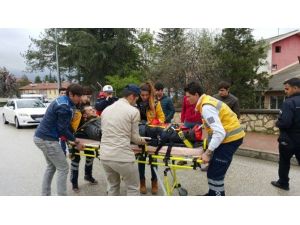 Bilecik’te Motosiklet Kazası: 1 Yaralı