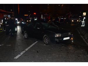 Beşiktaş'ta feci kaza: 1 ölü, 2 yaralı