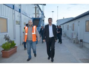 Milletvekili Öztürk, çevrim santralini ziyaret etti