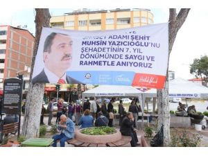 Nazilli’de Yazıcıoğlu Hayrına Lokma Dağıtıldı