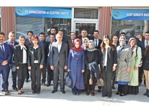 Aday Öğretmenlerden Başkan Özdemir’e Ziyaret