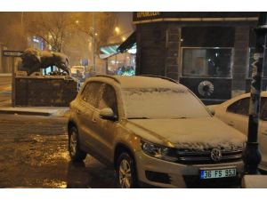 Kars’ta Kar Yağışı