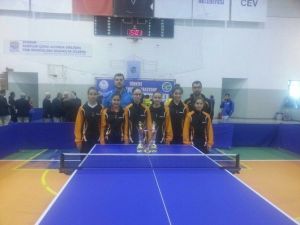 Kocasinan Belediyesi Spor Kulübü Masa Tenisi Bayan Takımı Türkiye Şampiyonu Oldu