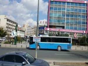 Ankara'da Halk Otobüsünde Bomba Paniği