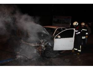 Samsun’da Otomobil Yangını