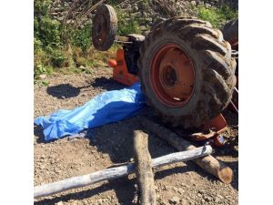 Traktörün Altında Kalan Çiftçi Öldü