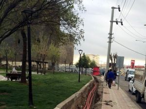 Diyarbakır’da Elektrik Şebekesi Yeraltına Alınıyor