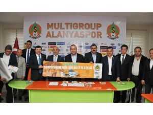 Multigroup Alanyaspor’dan Şampiyonluk Piyangosu