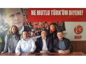 MHP Seyitgazi İlçe Başkanı Recep Kılıçaslan’dan MHP Eskişehir İl Başkanlığı’na Ziyaret