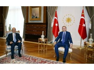 Cumhurbaşkanı Erdoğan Danıştay Başsavcısını Kabul Etti