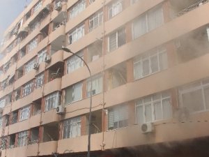 Binayı Duman Kapladı, Apartman Sakinleri Mahsur Kaldı