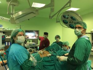 Kırşehir’de ilk defa laparoskopik yöntemle kanser ameliyatı yapıldı