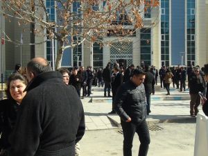 Kırşehir'de yakılan tatlı salonuyla ilgili davanın ilk duruşması yapıldı