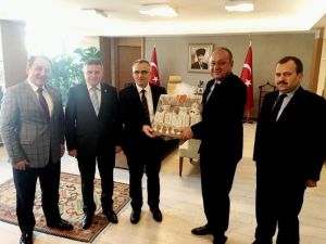 Kastamonu Milletvekilleri Bakan Ağbal’ı Ziyaret Etti