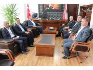 Milletvekilli Mustafa Şahin, İl Emniyet Müdürü Urhal’ı Ziyaret Etti