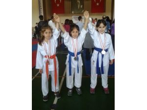 Kurtuluş İlkokulu Karatede Türkiye İkincisi Oldu