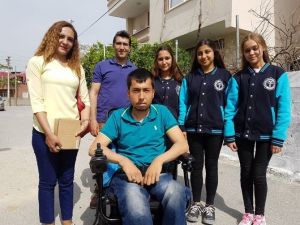 Engelli Ersin Akülü Aracına Kavuştu