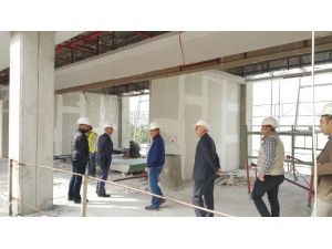 KTO Yönetiminden Yeni Hizmet Binası İnşaatında İnceleme