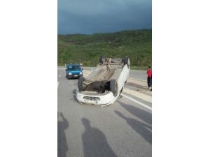 Biga’da Trafik Kazası; 5 Yaralı