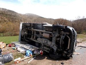 Sarız’da Trafik Kazası: 2 Yaralı