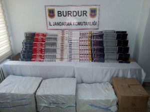 Burdur’da 4 Bin 191 Paket Kaçak Sigara Ele Geçirildi