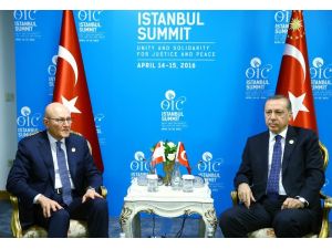 Cumhurbaşkanı Erdoğan, Lübnan Başbakanı Salam’ı kabul etti
