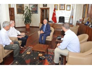 Trans Anatolia Organizasyon Heyeti, Başkan Yılmaz’ı Ziyaret Etti