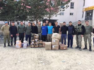 Tarsus'tan askerlere moral desteği