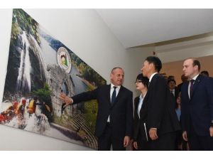 Çin Heyeti, Başkan Keleş’i Ziyaret Etti