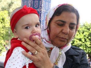 Şehidi Son Yolculuğuna Dört Aylık Kızı Defne Uğurladı