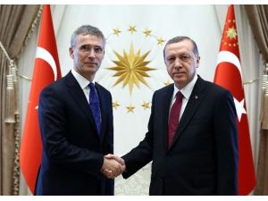 Erdoğan, NATO Genel Sekreterini Kabul Etti