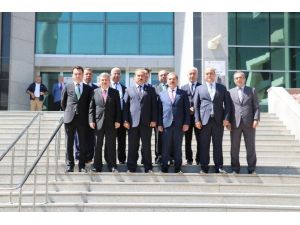 HSYK Ve Danıştay Üyelerinden Mersin Adliyesine Ziyaret