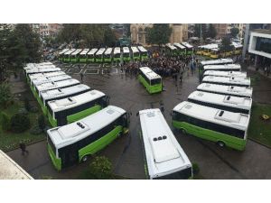 Düzce’de 11 Yeni Otobüs Daha Hatlara Çıkıyor