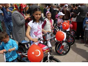 Yozgat’ta 500 öğrenciye bisiklet dağıtıldı