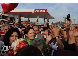 Meral Akşener Bursa’da Coşkuyla Karşılandı