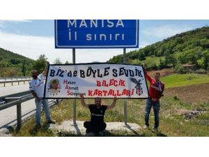 Bilecik’ten Manisa’ya Beşiktaş Sevgisi