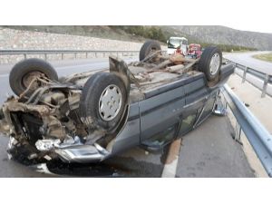 Kargı’da Otomobil Takla Attı: 4 Yaralı