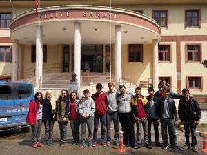 Öğrenciler Akyazı Adalet Sarayını Gezdi