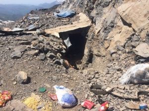 TSK’dan, PKK Militanlarının Saklandığı Mağaraya Operasyon