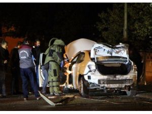 Bolu’da İkiz Plaka Otomobil Fünye İle Patlatıldı